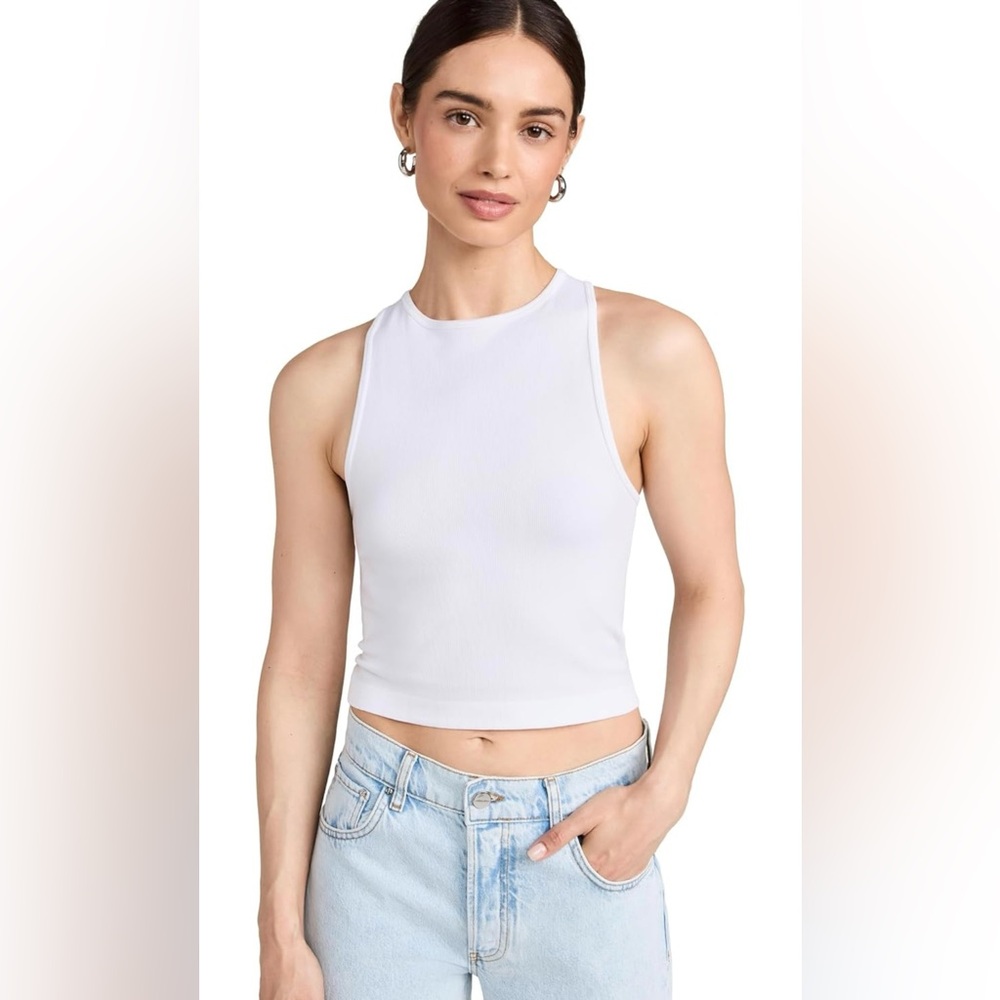 Free people White medium/Large Haley racerback brami.